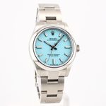 Rolex Oyster Perpetual 31 277200 (2024) - Turquoise dial 31 mm Steel case (1/8)
