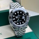 Rolex GMT-Master II 126710GRNR (2024) - Zwart wijzerplaat 40mm Staal (2/5)