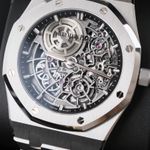 Audemars Piguet Royal Oak Jumbo 16204BC.OO.1240BC.01 (2025) - Transparant wijzerplaat 39mm Witgoud (6/8)