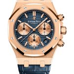 Audemars Piguet Royal Oak Chronograph 26239OR.OO.D315CR.01 (2025) - Blue dial 41 mm Rose Gold case (1/1)