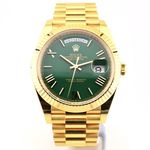 Rolex Day-Date 40 228238 (2023) - Green dial 40 mm Yellow Gold case (1/1)