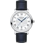 Montblanc Star 124341 (2023) - Silver dial 39 mm Steel case (2/2)