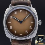 Panerai Radiomir PAM00931 (2020) - Bruin wijzerplaat 47mm Staal (1/8)