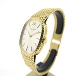 IWC Vintage Unknown (Unknown (random serial)) - White dial 28 mm Yellow Gold case (2/8)