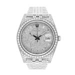 Rolex Datejust 41 126300 (2021) - Diamond dial 41 mm Steel case (1/5)