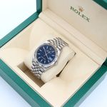 Rolex Datejust 36 126234 (Unknown (random serial)) - Blue dial 36 mm Steel case (3/5)