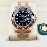 Rolex GMT-Master II 126715CHNR (2024) - Black dial 40 mm Rose Gold case (3/6)