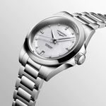 Longines Conquest L3.430.4.87.6 (2024) - Pearl dial 34 mm Steel case (1/2)