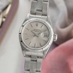 Rolex Oyster Perpetual Lady Date 69190 (1990) - 26 mm Steel case (3/8)