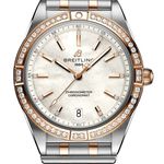 Breitling Chronomat 36 U10380591A2U1 (2025) - Wit wijzerplaat 36mm Staal (1/1)