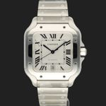Cartier Santos WSSA0018 (2024) - Silver dial 40 mm Steel case (2/8)