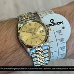 Rolex Datejust 36 16013 (1986) - 36mm Goud/Staal (3/8)