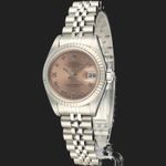 Rolex Lady-Datejust 79174 (2000) - Roze wijzerplaat 26mm Staal (1/8)