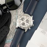 Breitling Colt Chronograph II A73387 (2011) - Wit wijzerplaat 44mm Staal (1/8)