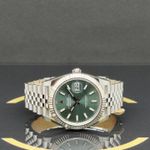 Rolex Datejust 41 126334 (2022) - Groen wijzerplaat 41mm Staal (4/7)