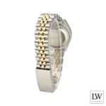 Rolex Lady-Datejust 69173 (1990) - Black dial 26 mm Gold/Steel case (6/8)