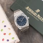 Audemars Piguet Royal Oak Day-Date 25572ST.OO.0789ST.01 (1998) - White dial 36 mm Steel case (5/8)