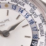 Patek Philippe World Time 5110G (2005) - White dial 38 mm White Gold case (8/8)
