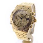 TAG Heuer Vintage 237.406 (Unknown (random serial)) - Gold dial 38 mm Steel case (2/7)