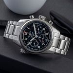 Longines Spirit L3.820.4.53.6 (Unknown (random serial)) - Black dial 42 mm Steel case (2/8)
