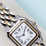 Cartier Panthère W2PN0019 (2025) - White dial 37 mm Gold/Steel case (2/7)