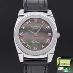 Rolex Cellini 5330 (2008) - Pearl dial 36 mm White Gold case (1/8)