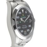 Rolex Air-King 116900 (Onbekend (willekeurig serienummer)) - Zwart wijzerplaat 40mm Staal (7/8)