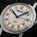 Alpina Startimer Pilot Heritage AL-520BG3SH6 (2025) - Champagne dial 38 mm Steel case (3/7)