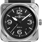 Bell & Ross BR 03 BR03A-BL-ST/SRB (2025) - Black dial 42 mm Steel case (1/1)