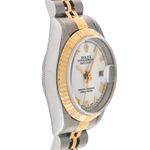 Rolex Lady-Datejust 79173 (2000) - White dial 26 mm Gold/Steel case (5/7)