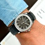 Patek Philippe Aquanaut 5165 (2007) - Grijs wijzerplaat 38mm Staal (2/8)