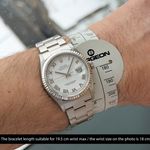 Rolex Datejust 36 16234 (2005) - Wit wijzerplaat 36mm Staal (2/8)
