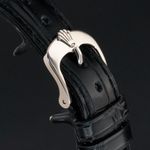 Rolex Cellini Dual Time 50529 (2020) - Black dial 39 mm White Gold case (8/8)