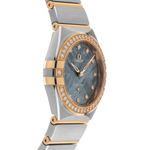Omega Constellation Ladies 131.25.28.60.99.001 (2026) - Blue dial 28 mm Gold/Steel case (5/7)