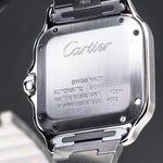 Cartier Santos W2SA0016 (2020) - Zilver wijzerplaat 35mm Staal (7/7)
