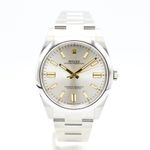 Rolex Oyster Perpetual 41 124300 (2023) - Silver dial 41 mm Steel case (1/7)
