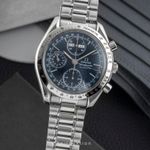 Omega Speedmaster Day Date 3521.80.00 (Onbekend (willekeurig serienummer)) - Blauw wijzerplaat 39mm Staal (1/8)