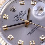 Rolex Datejust 36 16233 (1995) - Grijs wijzerplaat 36mm Goud/Staal (2/8)