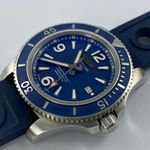 Breitling Superocean 44 A17367 (Onbekend (willekeurig serienummer)) - Blauw wijzerplaat 44mm Staal (4/6)