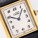 Cartier Tank Vermeil 59005 (1990) - Zilver wijzerplaat Onbekend Zilver (3/6)