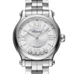 Chopard Happy Sport 278608-3002 (2024) - Silver dial 33 mm Steel case (2/3)