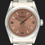 Rolex Oyster Perpetual 31 67480 (1998) - Pink dial 31 mm Steel case (3/8)