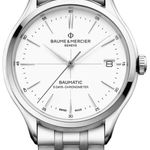 Baume & Mercier Clifton M0A10505 (2026) - White dial 40 mm Steel case (1/1)