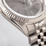 Rolex Datejust 1601/9 (1964) - Grey dial 36 mm White Gold case (5/8)