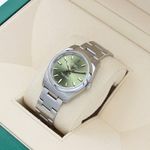 Rolex Oyster Perpetual 34 114200 (Onbekend (willekeurig serienummer)) - Groen wijzerplaat 34mm Staal (2/4)