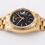 Rolex Day-Date 1803 (1972) - Black dial 36 mm Yellow Gold case (6/8)