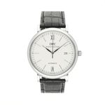IWC Portofino Automatic IW356505 (2011) - Silver dial 40 mm Steel case (1/5)