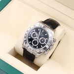 Rolex Daytona 116519 (Unknown (random serial)) - Black dial 40 mm White Gold case (2/6)