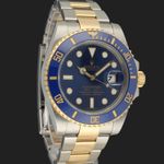 Rolex Submariner Date 116613LB (2014) - Blue dial 40 mm Gold/Steel case (4/8)