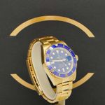 Rolex Submariner Date 116618LB (2020) - Blue dial 40 mm Yellow Gold case (3/7)